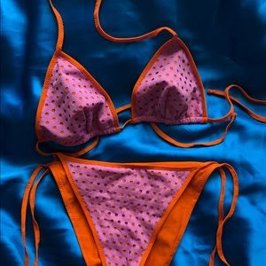 Polka dot bikini by Chiarugi (Made in Italy)